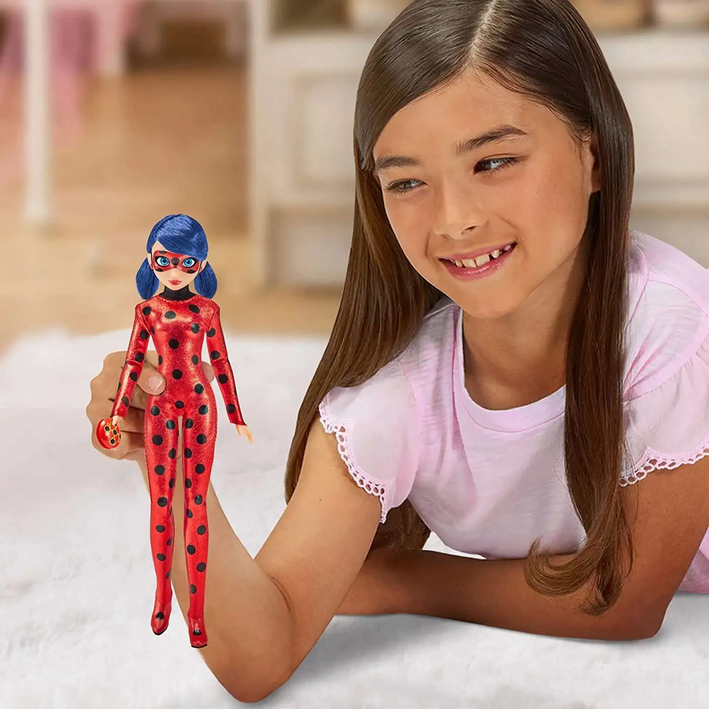 Miraculous Ladybug Cat Noir the Movie Ladybug 11 Doll Playmates - ToyWiz