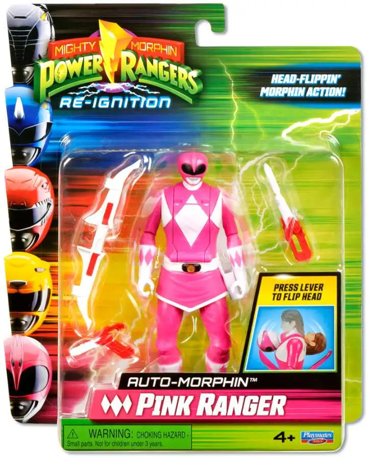 Power Rangers Mighty Morphin Re-Ignition Pink Ranger Action Figure [Auto-Morphin]