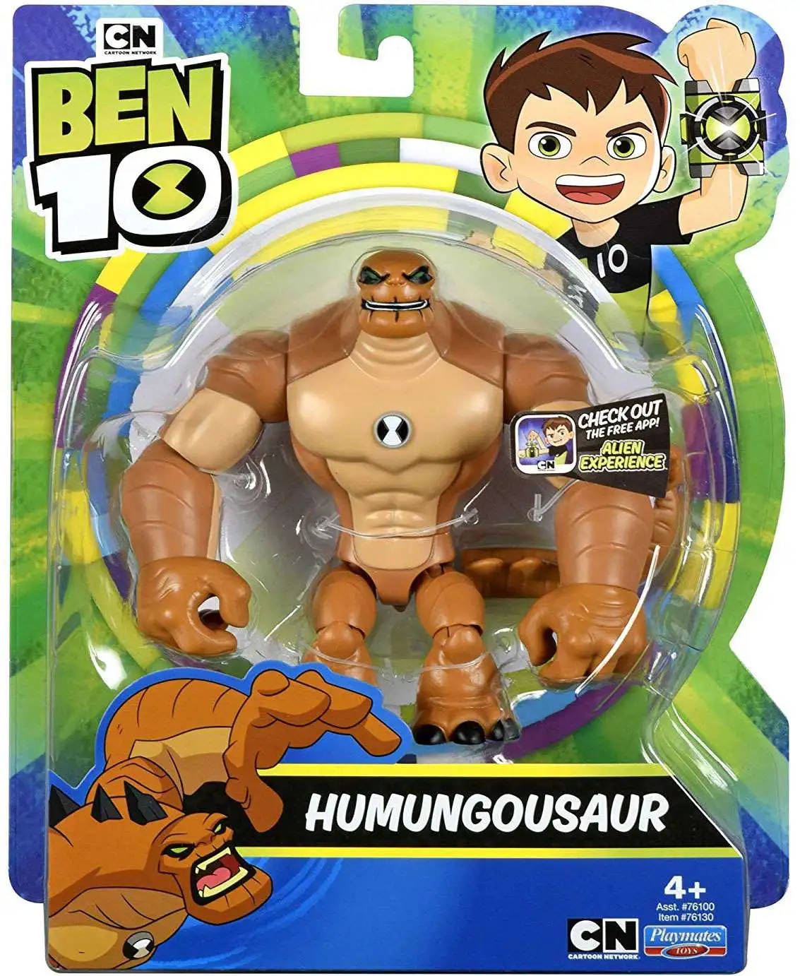 Ben 10 Basic Humungousaur 5 Action Figure Playmates - ToyWiz