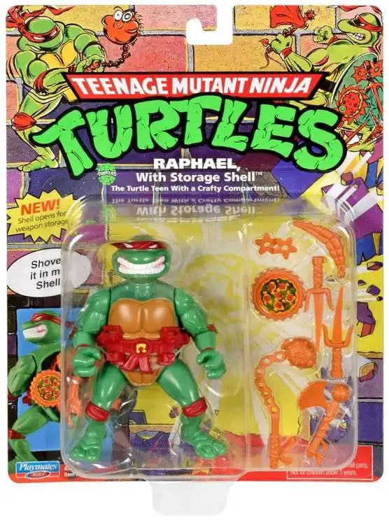 Teenage Mutant Ninja Turtles Nickelodeon Raphael 4 Action Figure Playmates  - ToyWiz