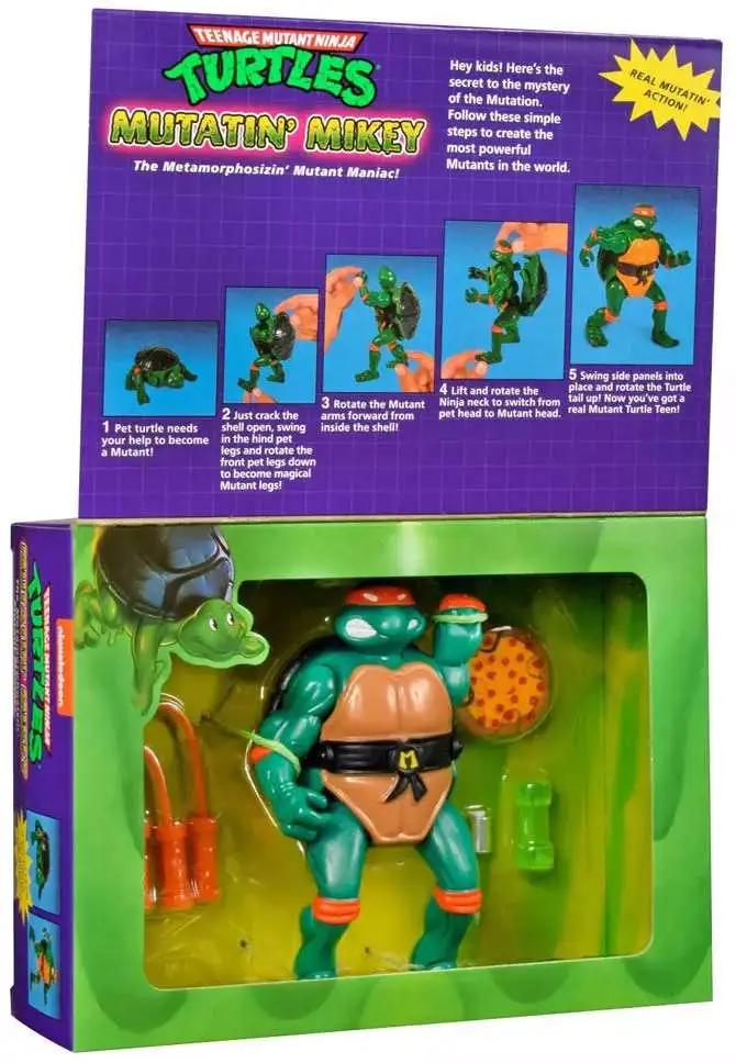 Teenage Mutant Ninja Turtles Mutant Mayhem The Making of a Ninja Raph Mikey  Exclusive Action Figure Turtle Tots Playmates - ToyWiz