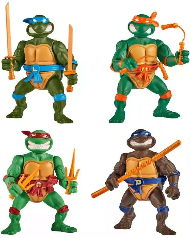 Teenage Mutant Ninja Turtles 2012 Shellraiser Leonardo, Donatello,  Michelangelo, Raphael, Splinter Shredder Exclusive 4.5 Action Figure 6-Pack  BUNDLE Set Limited Edition Playmates - ToyWiz