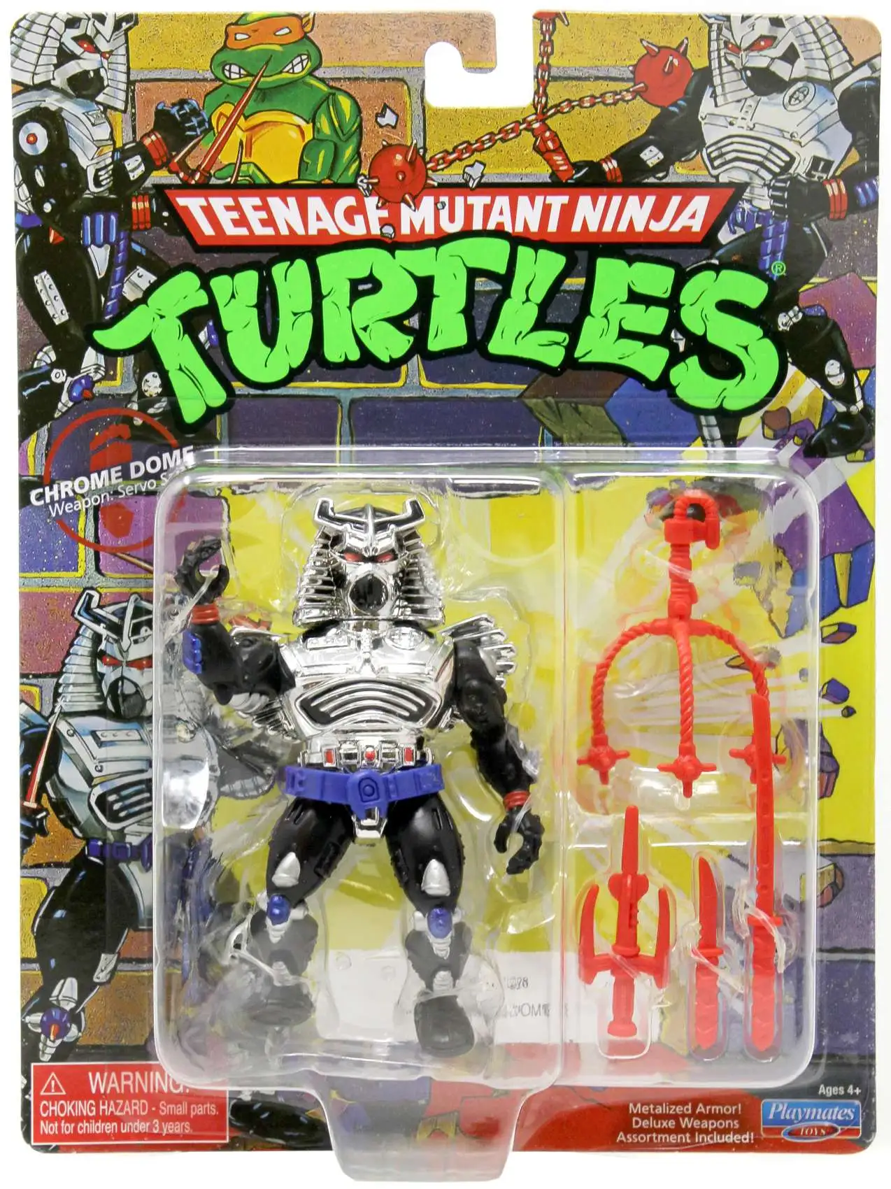 Teenage Mutant Ninja Turtles Classic Chrome Dome 5 Action Figure