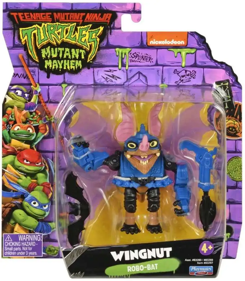 Teenage Mutant Ninja Turtles Mutant Mayhem Wingnut Action Figure