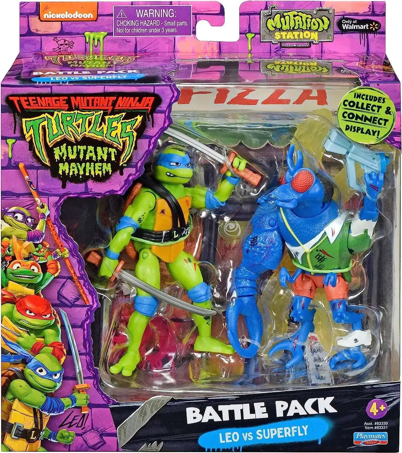 Teenage Mutant Ninja Turtles BST AXN Super Shredder 8 Action Figure The  Loyal Subjects - ToyWiz