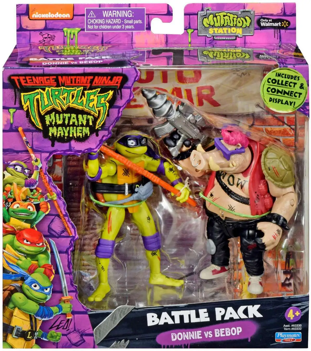Teenage Mutant Ninja Turtles Mutant Mayhem Mutation Station Donnie vs ...