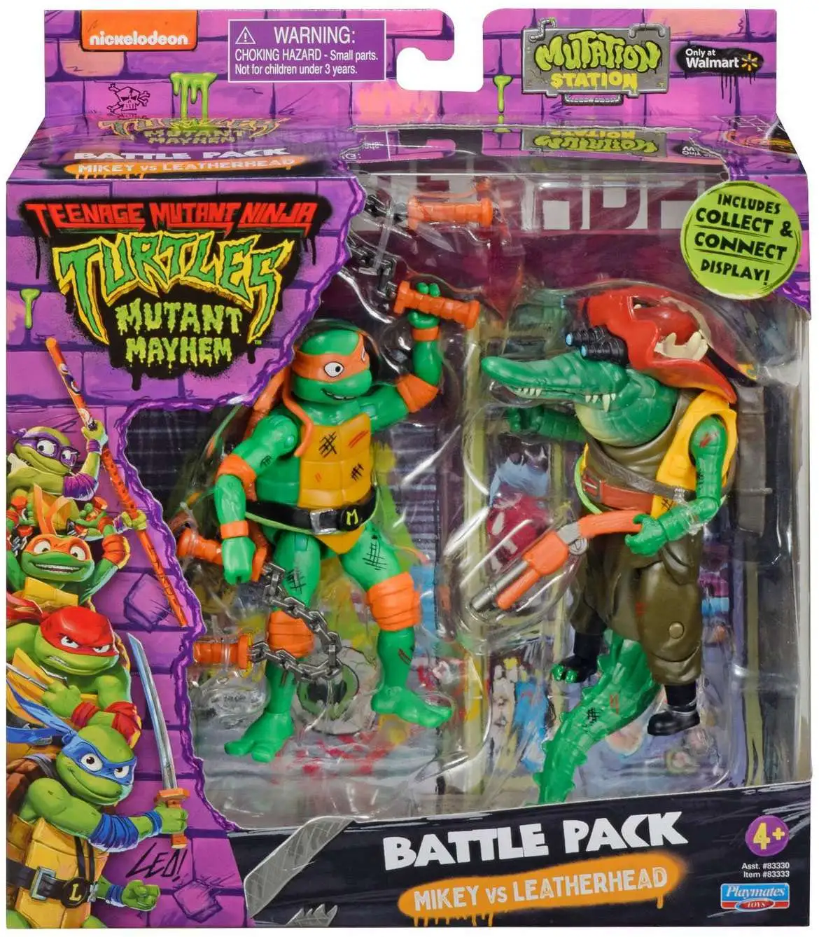 Teenage Mutant Ninja Turtles Raphael & Donatello 3 Vinyl Figure 2-Pack