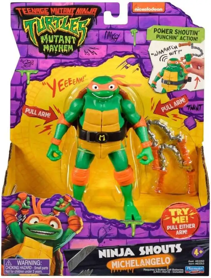 Teenage Mutant Ninja Turtles Mutant Mayhem Ninja Shouts