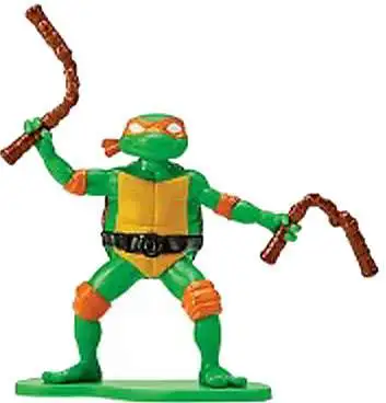 Teenage Mutant Ninja Turtles Mutant Mayhem Michelangelo 2-Inch Mini Figure [Loose]
