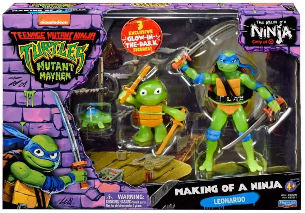 Teenage Mutant Ninja Turtles: Mutant Mayhem 4.5” Donatello Basic Action  Figure by Playmates Toys