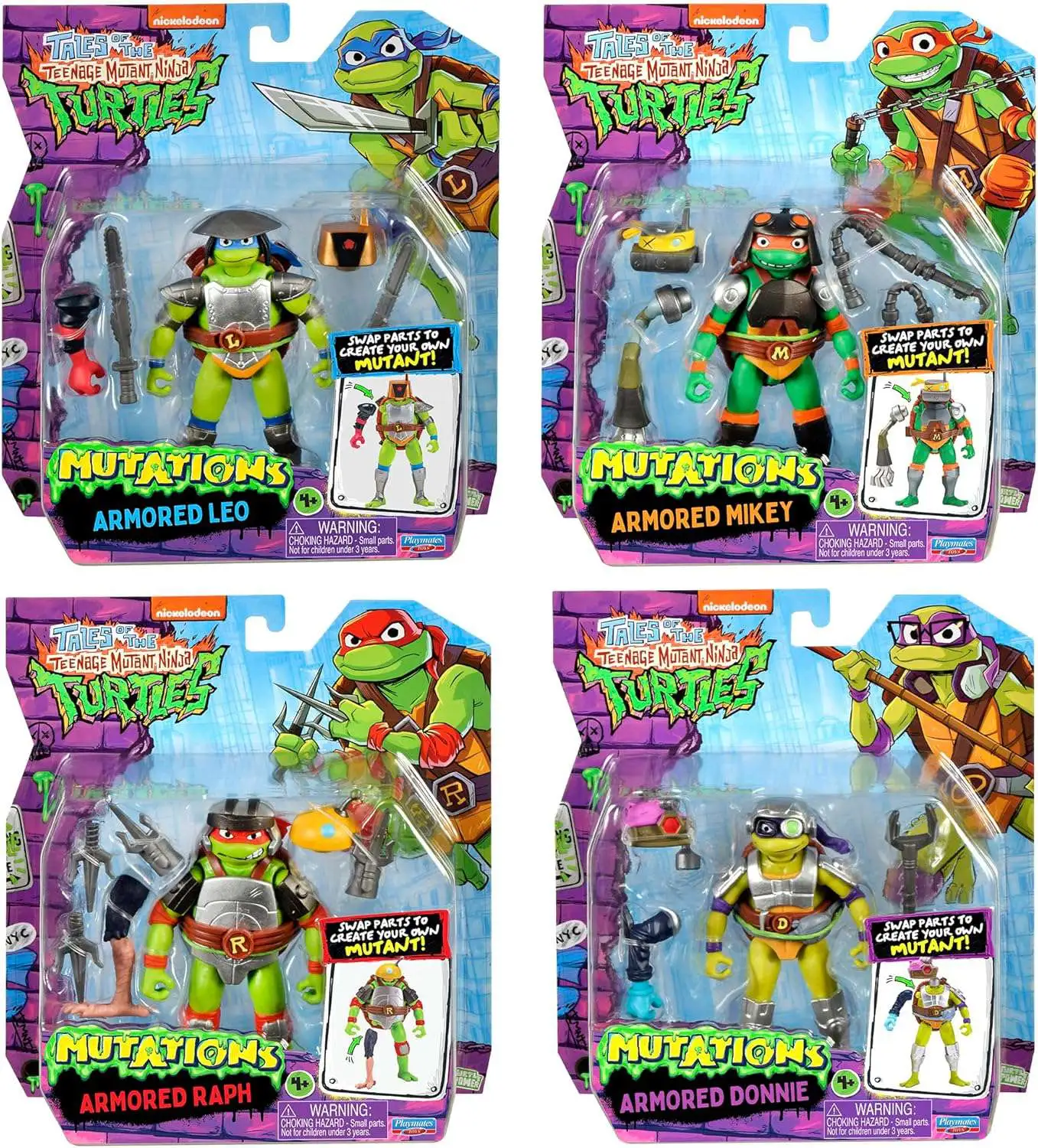 Teenage Mutant Ninja Turtles Tales of the TMNT Mutations Mix N