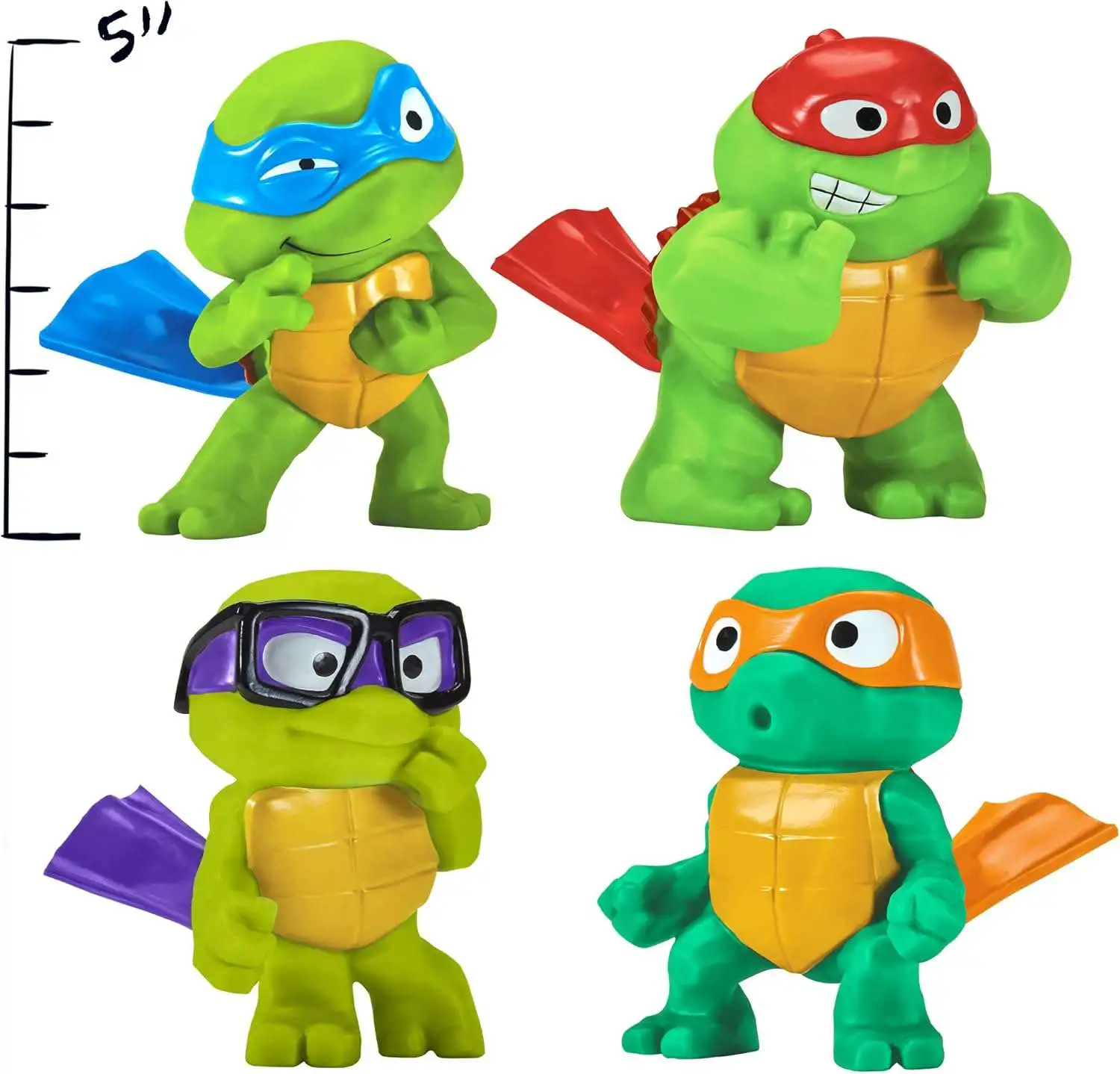 Teenage Mutant Ninja Turtles Mutant Mayhem Tootin Turtle Tots Leonardo ...