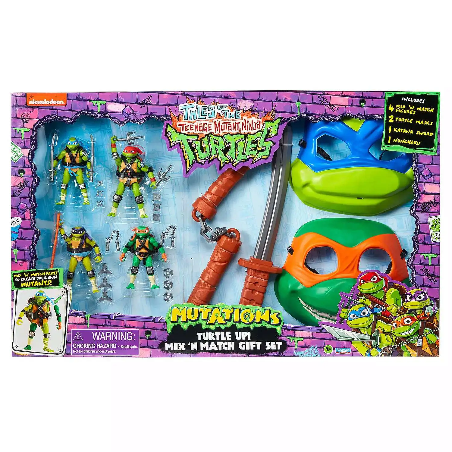 Teenage Mutant Ninja Turtles Tales of the TMNT Mutations Turtle Up