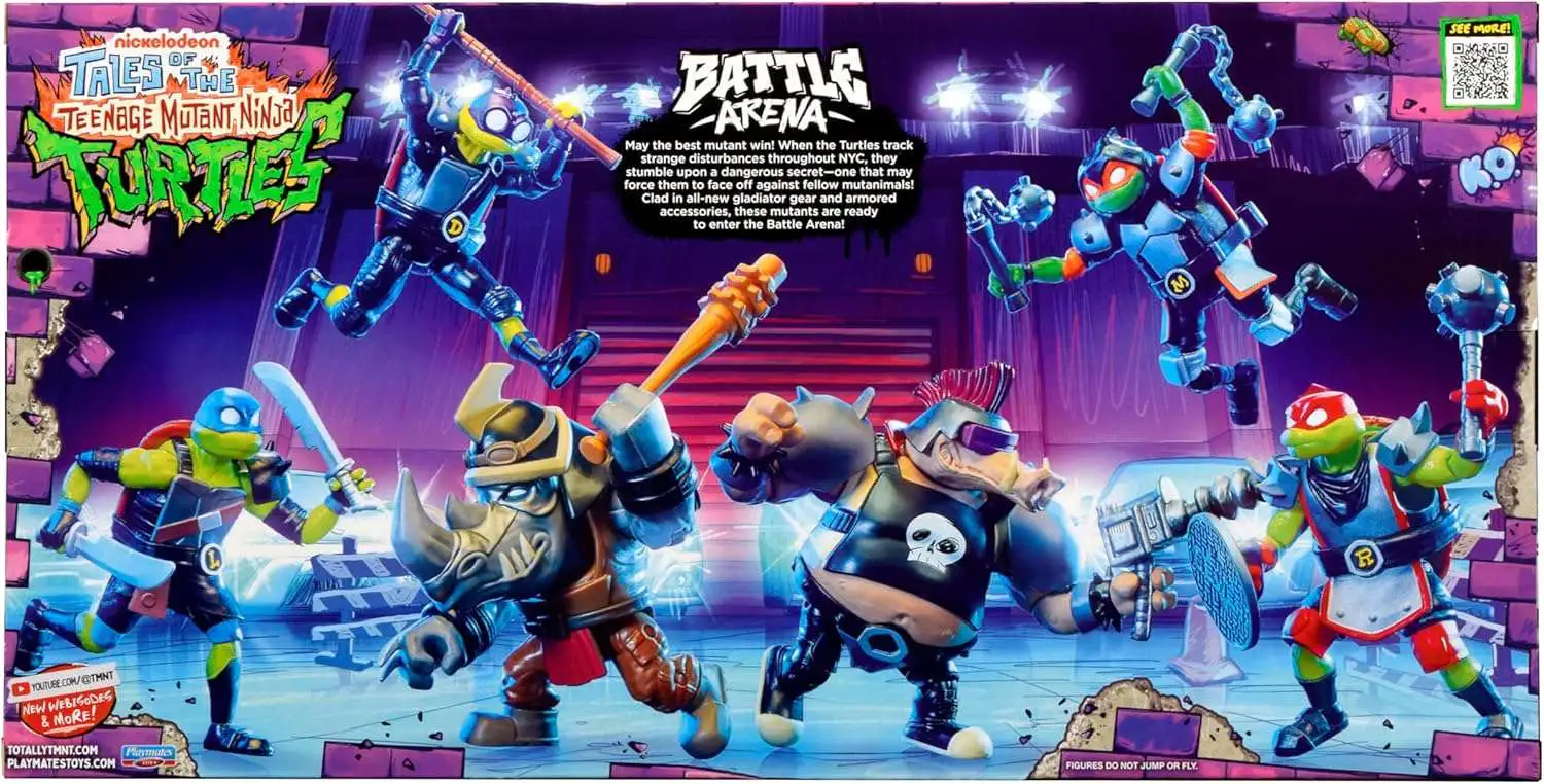 Teenage Mutant Ninja Turtles Tales of the TMNT Battle Arena Leonardo ...