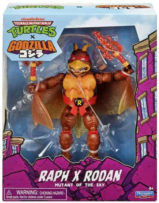 Teenage Mutant Ninja Turtles X Godzilla Raph x Rodan Action Figure