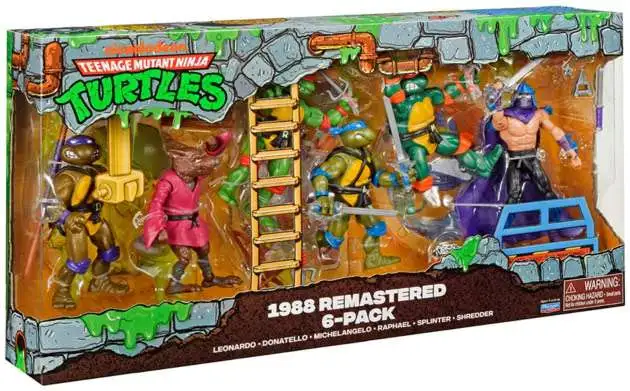 Teenage Mutant Ninja Turtles 1988 Remastered Leonardo, Donatello