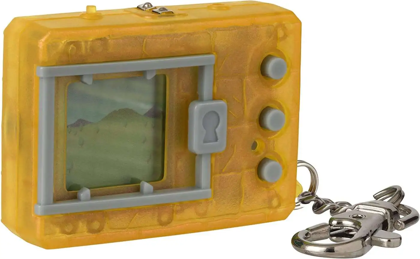 Digimon Digivice Electronic Virtual Pet Monster [Translucent Yellow]