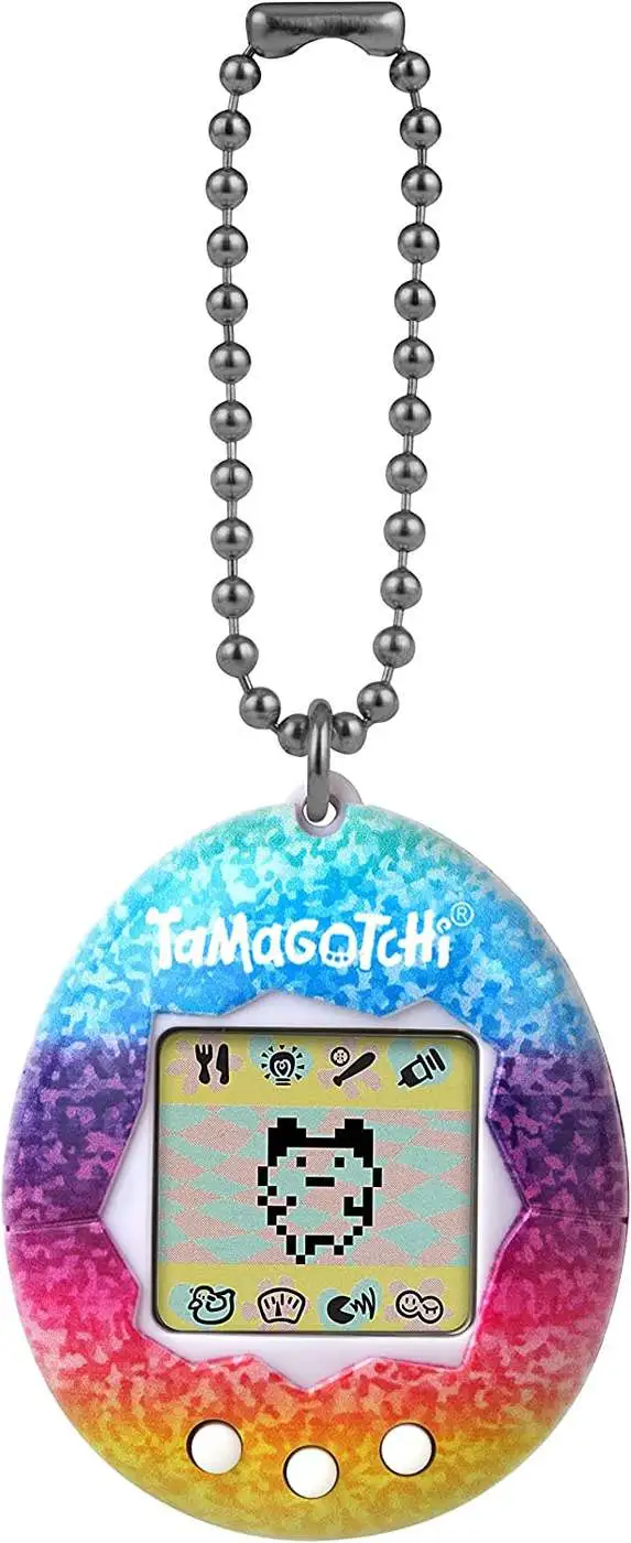 Tamagotchi The Original Gen 1 Original Rainbow 1.5 Virtual Pet Toy ...