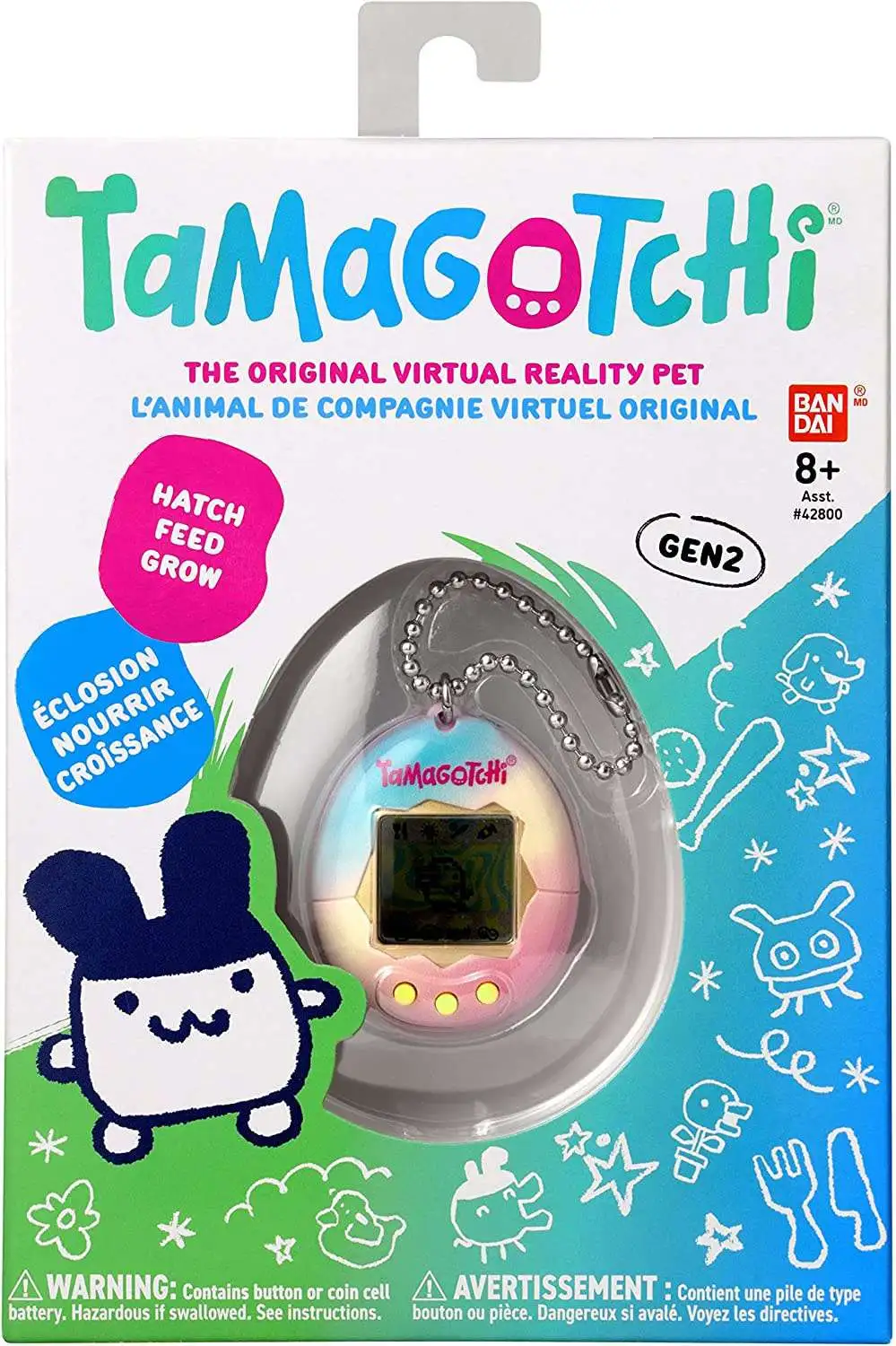 Hot Tamagotchi Original One Piece Joba Periphery One Piece Bandai  Electronic Pet Egg Machine Game Console