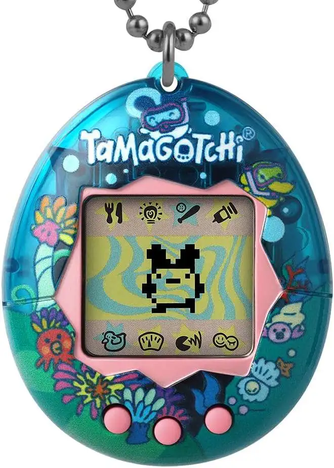 Tamagotchi The Original Gen 2 Tama Ocean 1.5-Inch Virtual Pet Toy