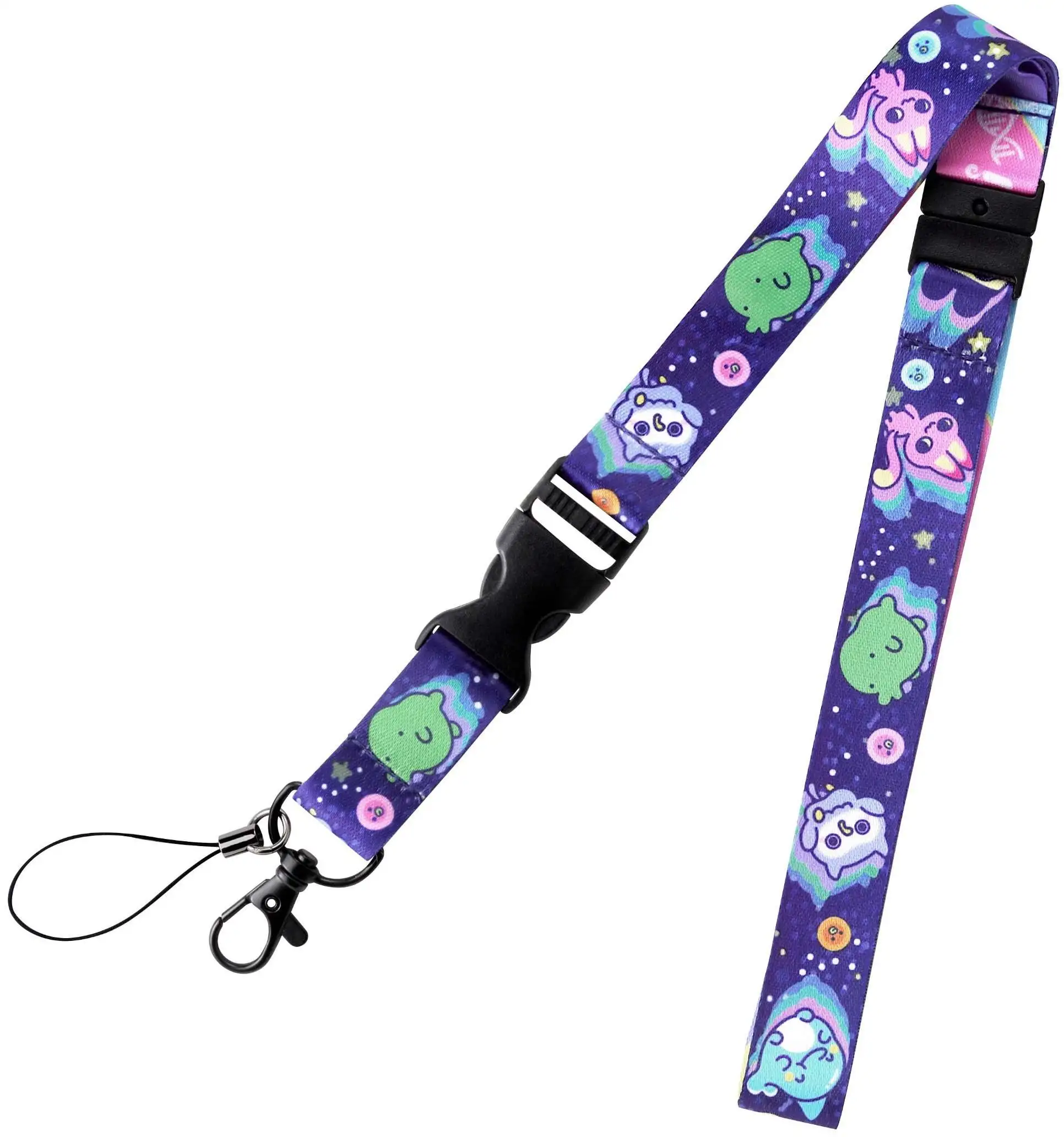 Tamagotchi Paradise Blue Lanyard