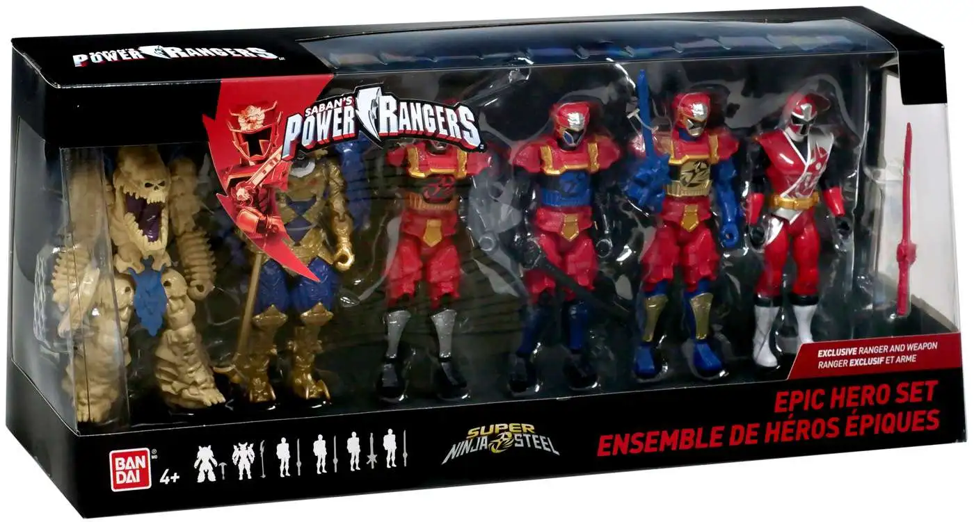 Power Rangers Super Ninja Steel Gold Ranger 5 Action Figure Bandai America  - ToyWiz