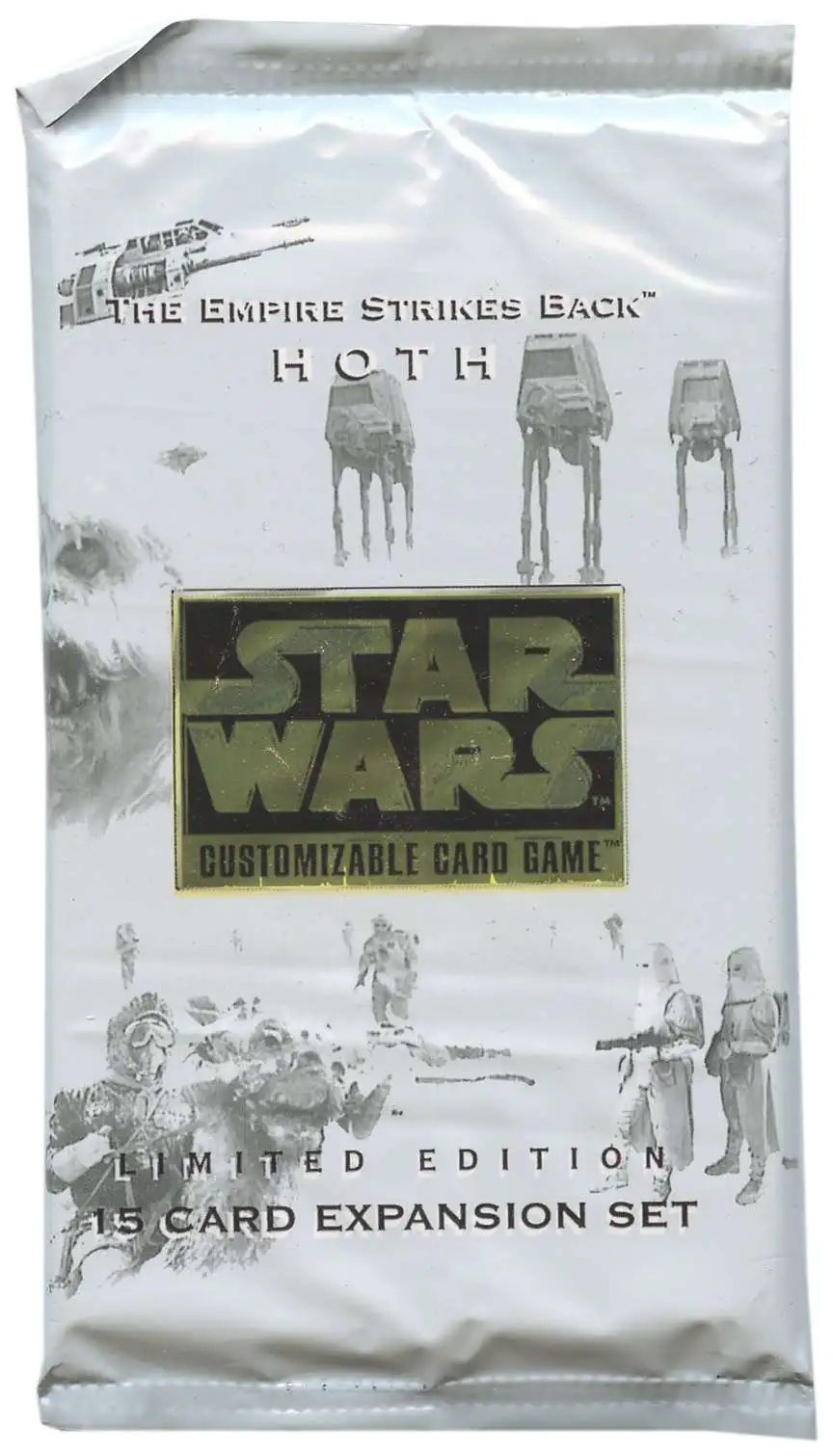 Star Wars Customizable Card Game The Empire Strikes Back Hoth 15 Card Expansion Set