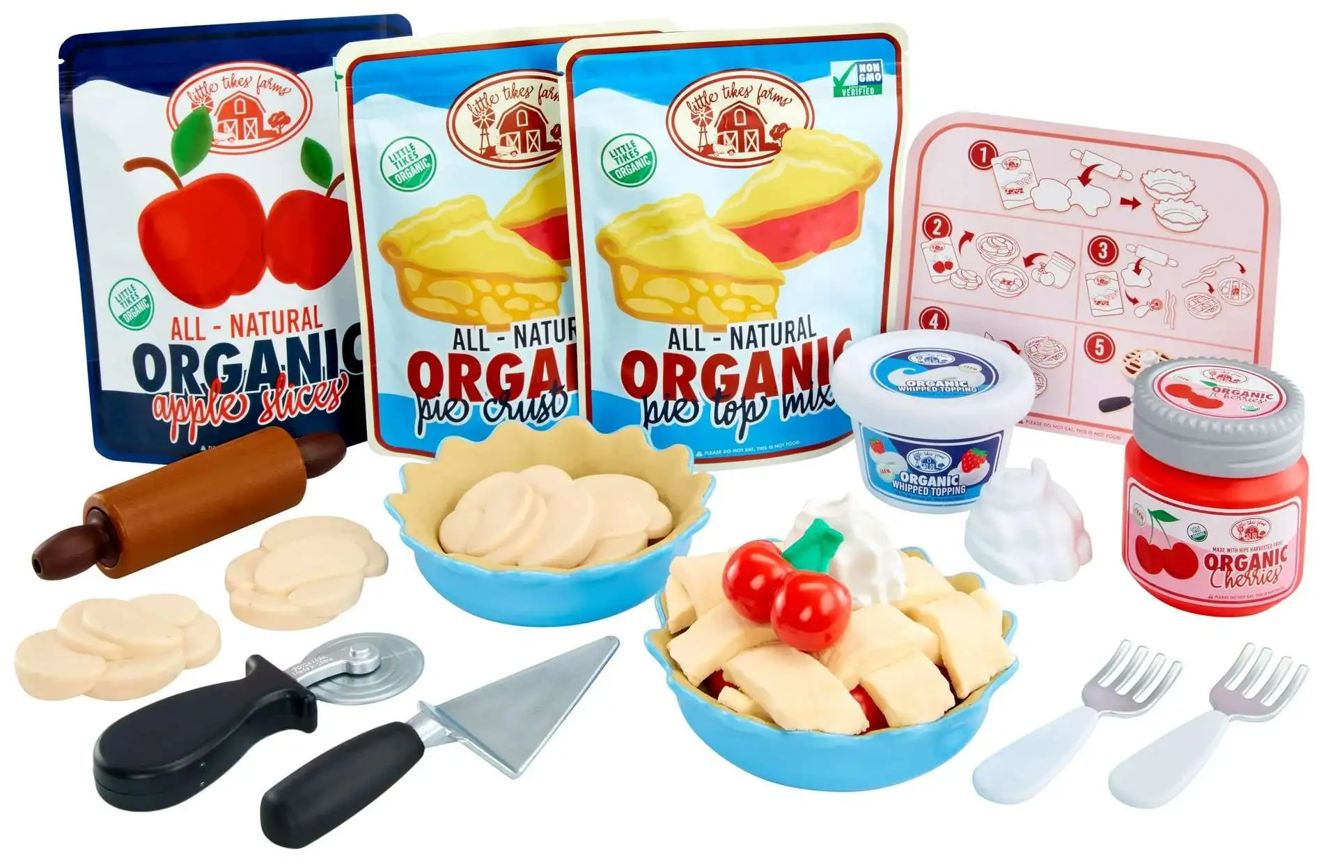 Little Tikes Creative Chefs Pie Kit Playset MGA Entertainment - ToyWiz - Little Tikes Creative Chefs Baker's Kit