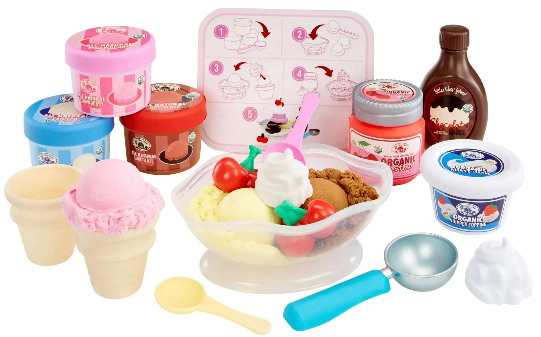 Little Tikes Creative Chefs Ice Cream Kit Playset