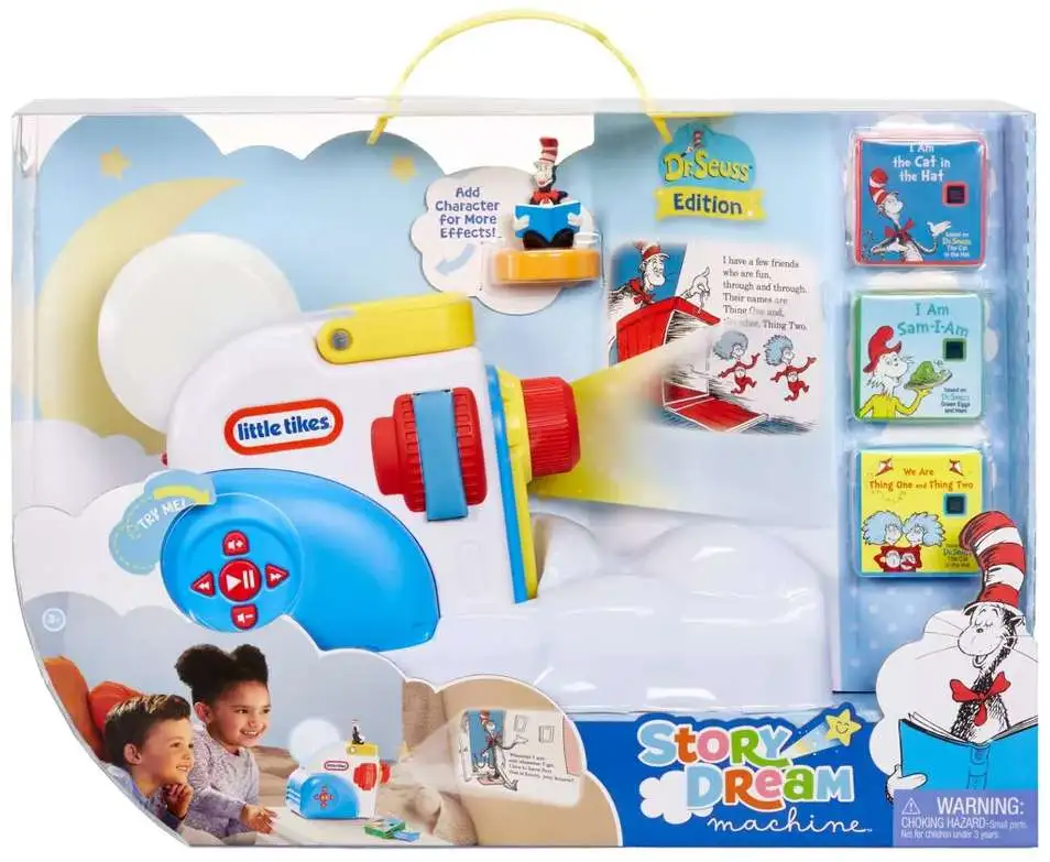 Little Tikes Story Dream Machine Story Dreamers Dr. Seuss Edition Story Pack & Character
