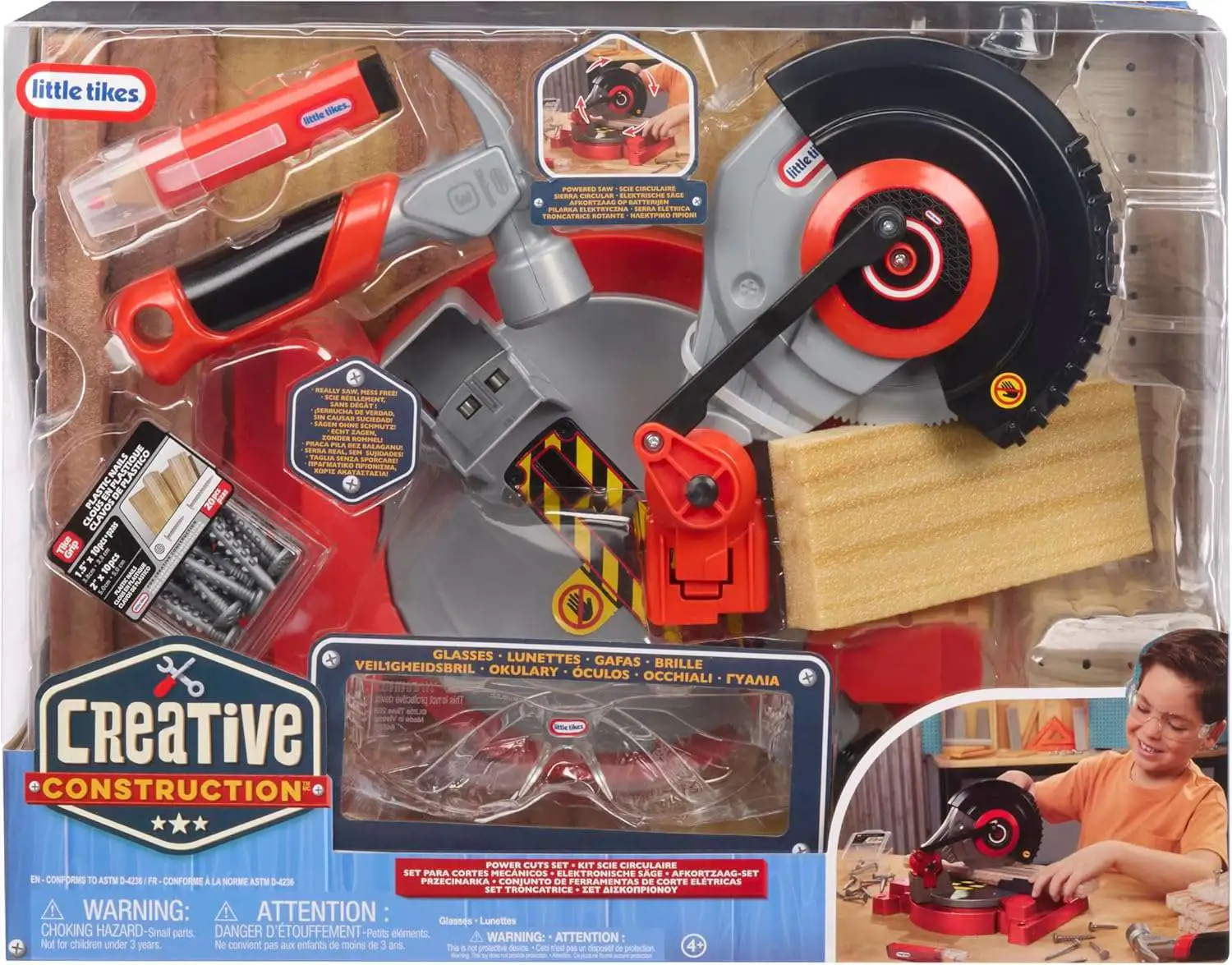 Little Tikes Creative Construction Power Cuts Set Play Set