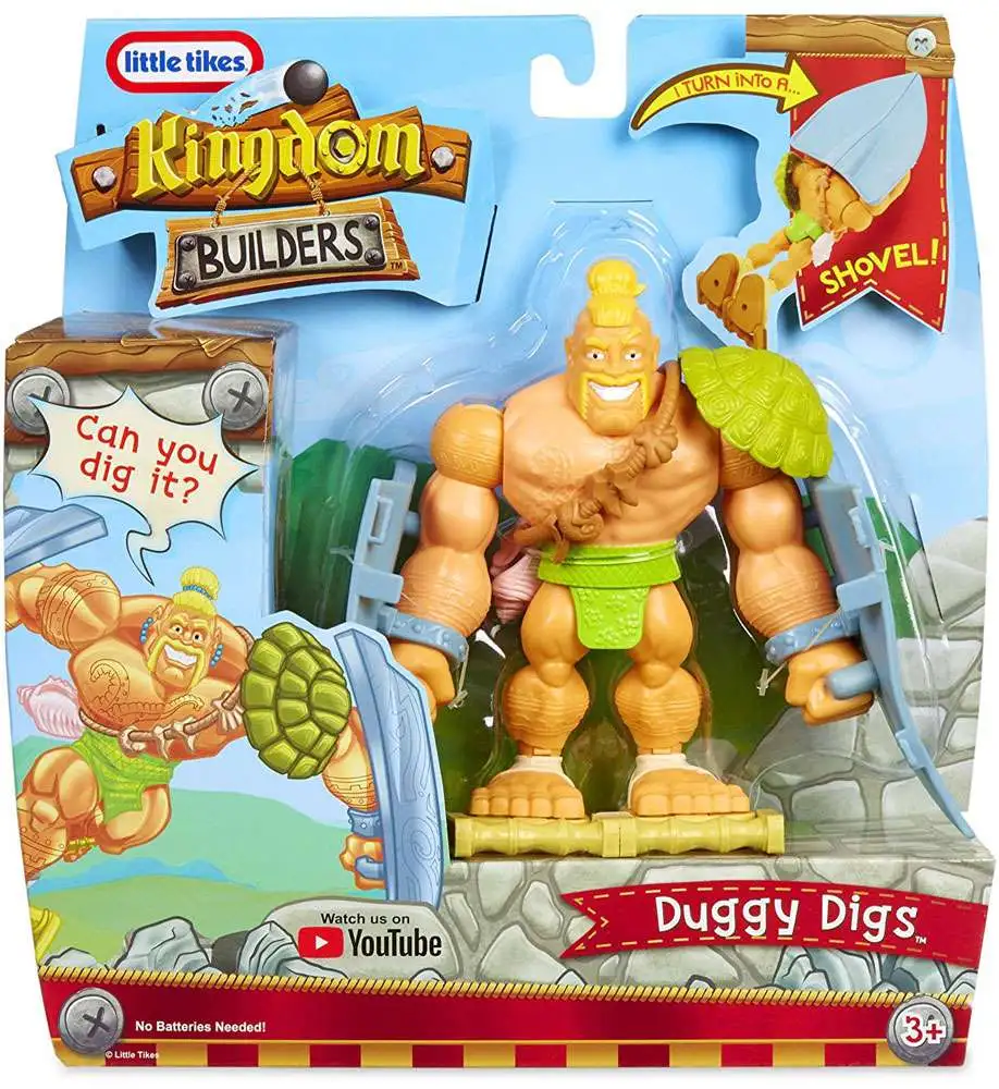Little Tikes Kingdom Builders Duggy Digs Action Figure [Damaged Package]