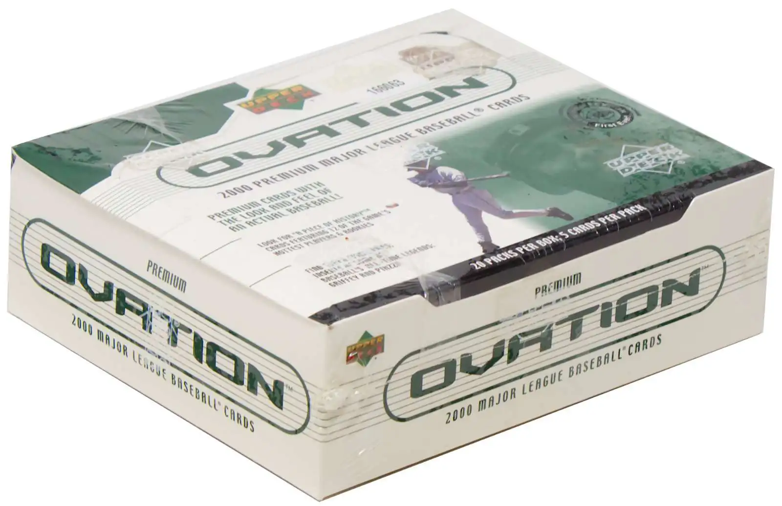 MLB Upper Deck 2000 Ovation Baseball Trading Card HOBBY Box 20