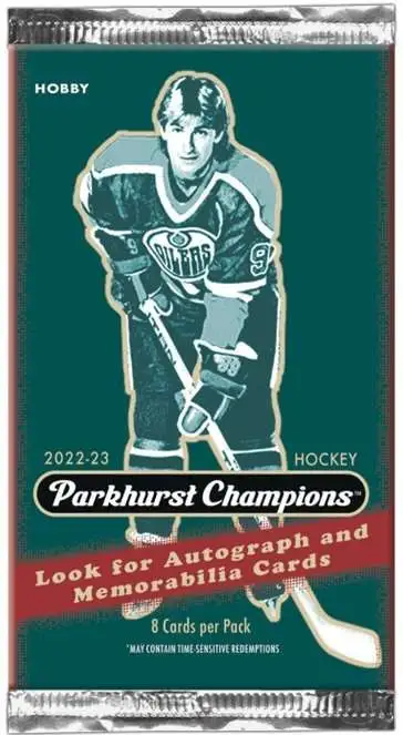 NHL Upper Deck 2022-23 Parkhurst Champions Hockey Trading Card HOBBY Pack