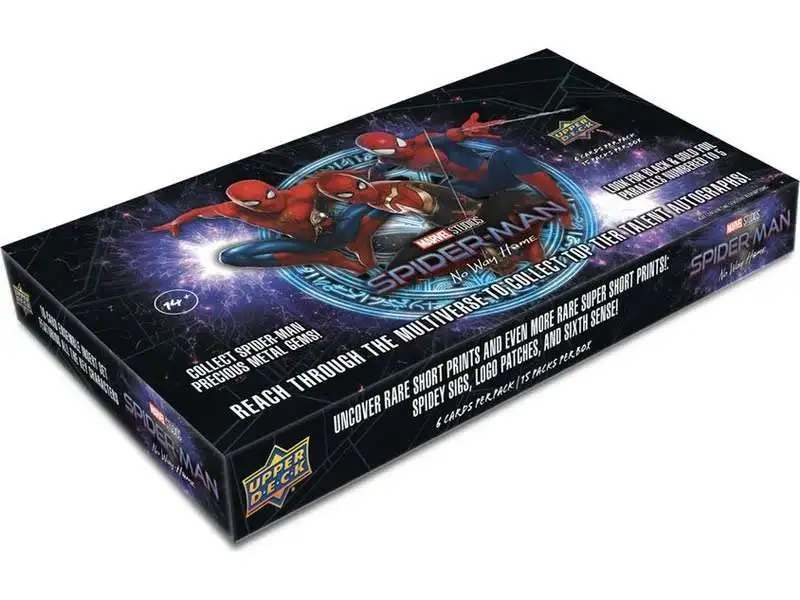 Marvel Upper Deck Spider-Man No Way Home Trading Card HOBBY Box 15