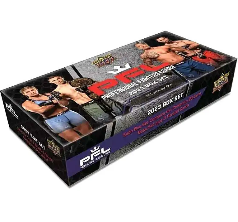 PFL 2023 Upper Deck Professional Fighters League Trading Card Box Set [30 Cards]