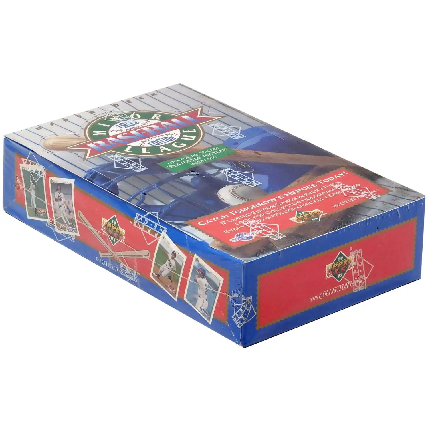 Upper Deck 1992 Minor League Baseball Trading Card HOBBY Box [36 Packs, Look For Derek Jeter Rookies!!!]