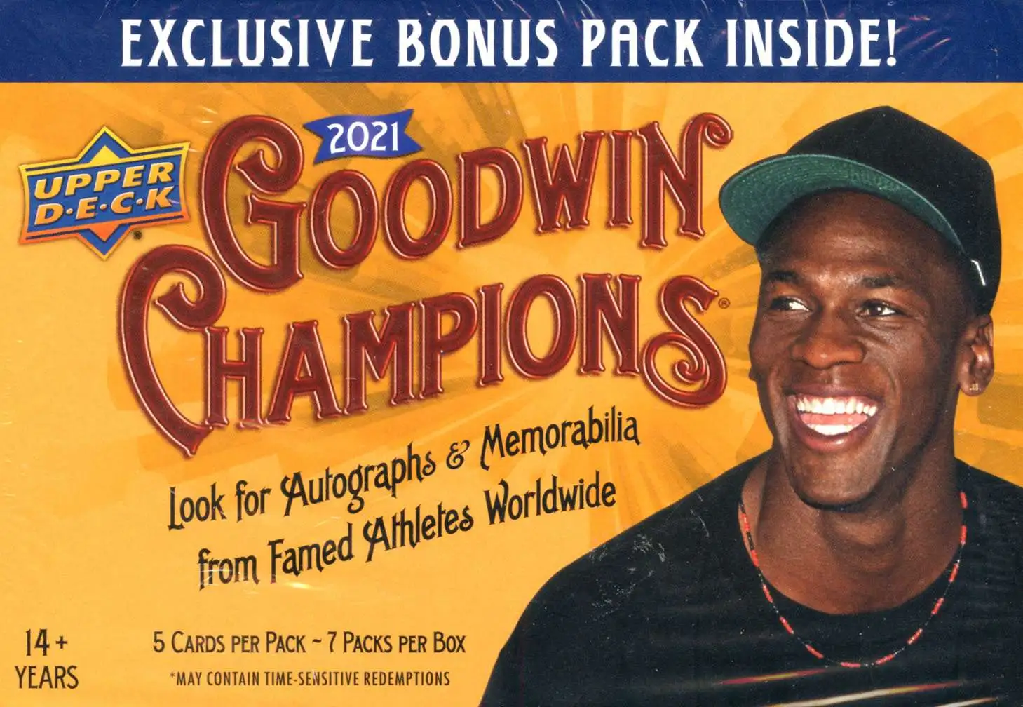 Goodwin Champions Upper Deck 2021 Trading Card BLASTER Box [7 Packs]