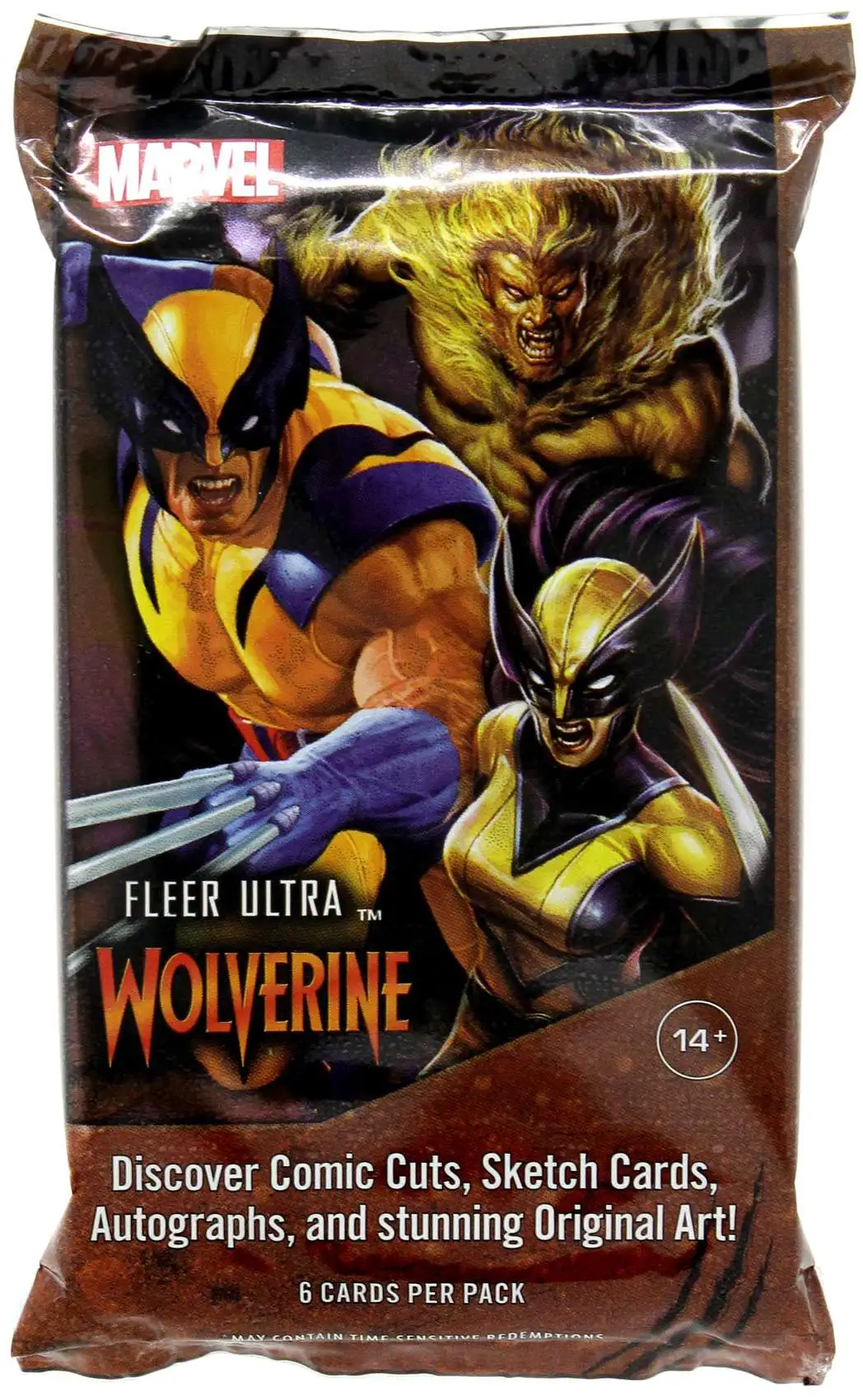 Marvel Ultra 2024 Wolverine Trading Card HOBBY Pack 6 Cards
