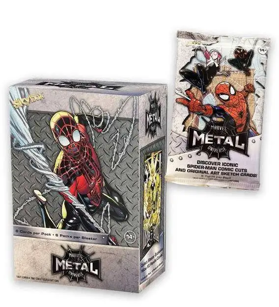 Marvel Metal Universe Trading Card BLASTER Box [6 Packs]