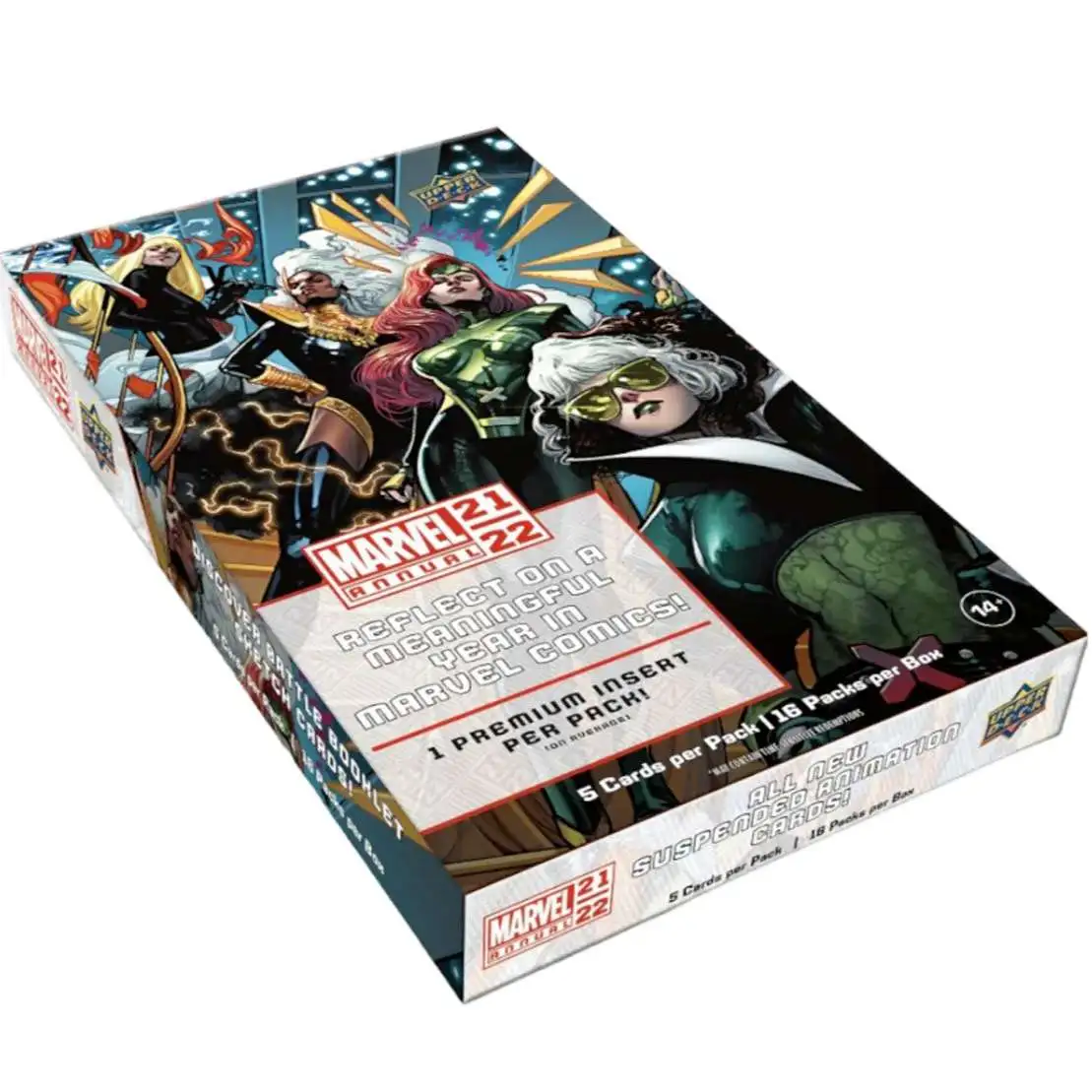 Marvel Upper Deck 2021-22 Annual Trading Card HOBBY Box [16 Packs]