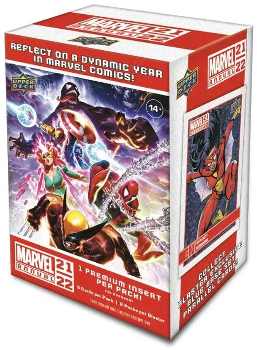 Marvel 2021-22 Annual Trading Card BLASTER Box [6 Packs]