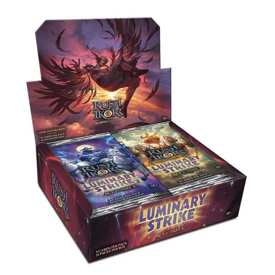 Rush of Ikorr Upper Deck Act 1 Part 3: Luminary Strike Booster Box [24 Packs]