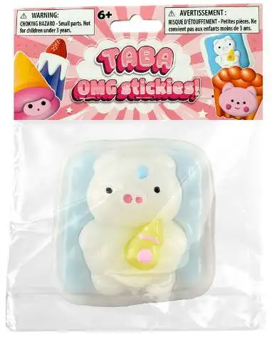 Taba OMG Stickies Animals Pig 3.5-Inch Cling Toy