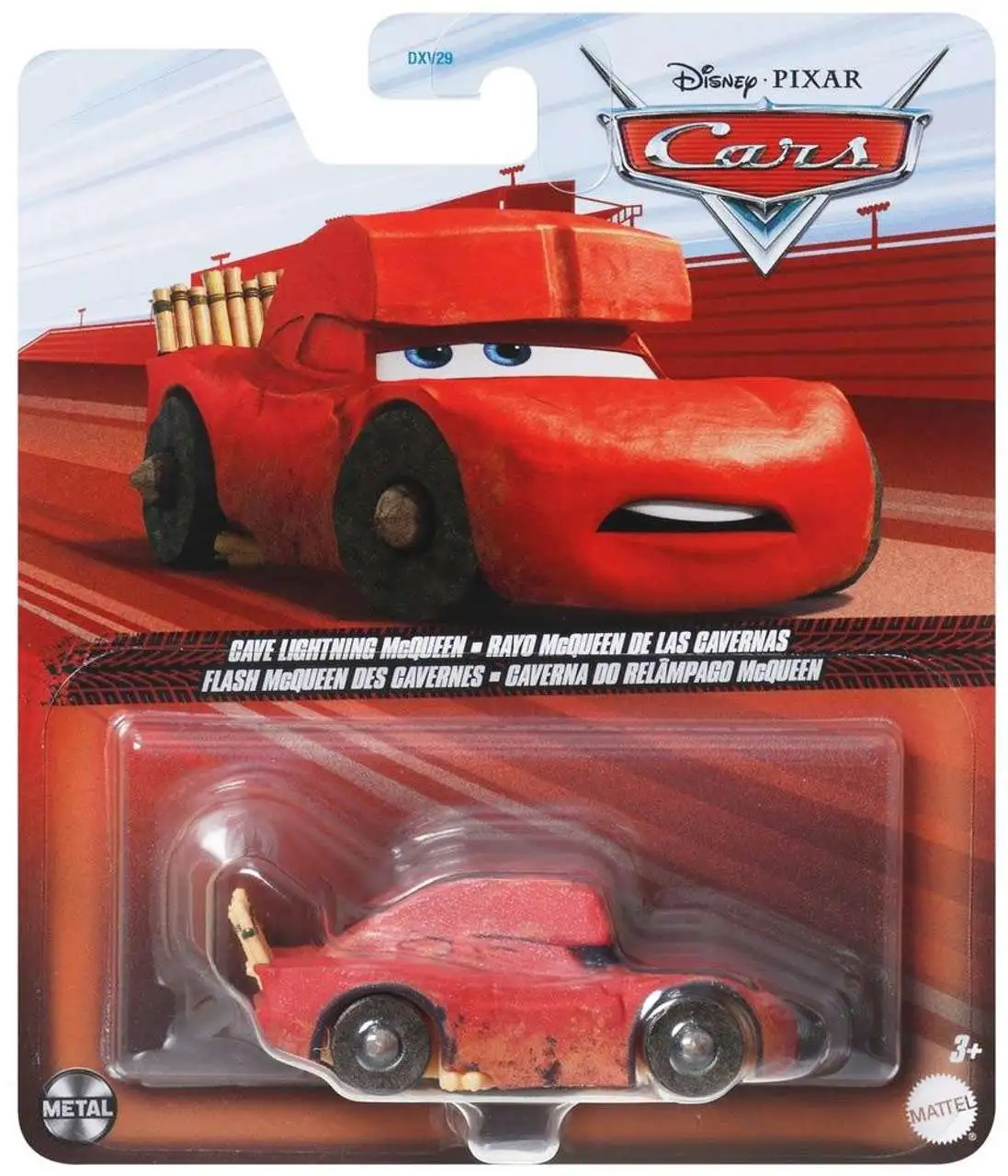 Disney Pixar Cars Cars 3 Metal Cave Lightning McQueen 155 Diecast Car ...