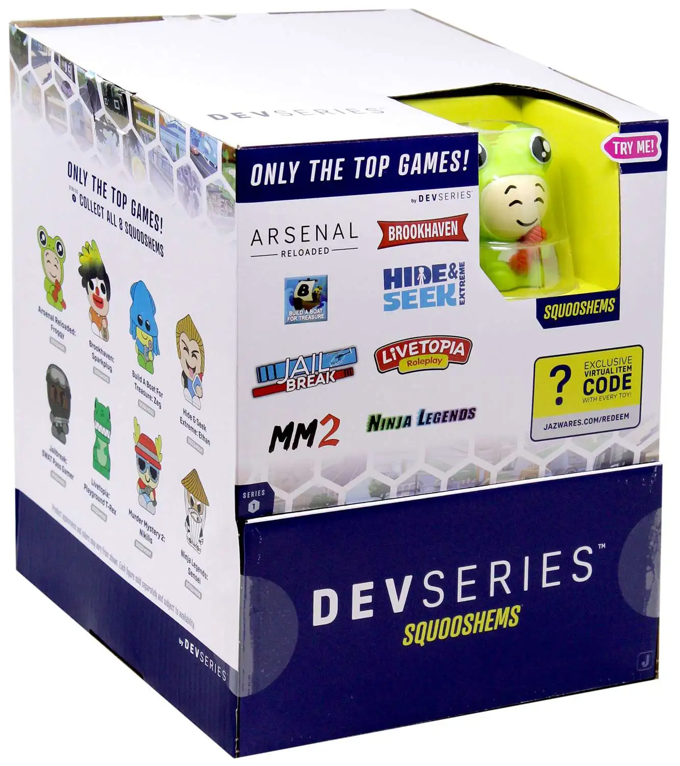 Roblox DevSeries Squooshems Mystery Box [18 Packs]