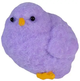 Taba-Licious Curiosities Fluffs Chick 3-Inch Squeeze Toy [Purple]
