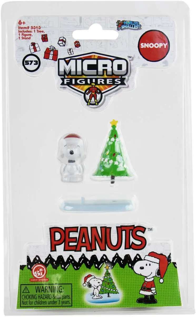 World's Smallest Peanuts Snoopy Figure