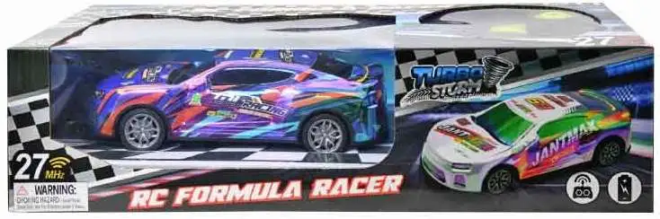 Turbo Storm RC Formula Racer BLUE R/C Remote Control Car