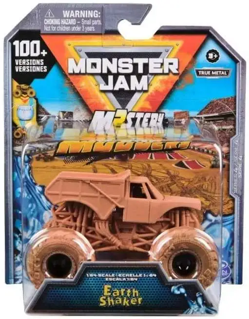 Monster Jam Series 4 Mystery Mudders Earth Shaker Diecast Car